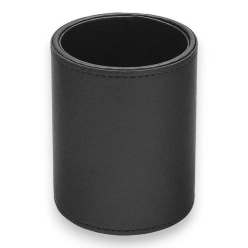 Picture of OSCO BLACK LEATHER PEN POT